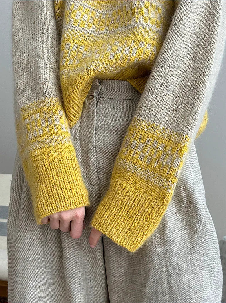 Garnpakke til Johanne Loop Sweater af Other Loops - Isager Archives kollektion