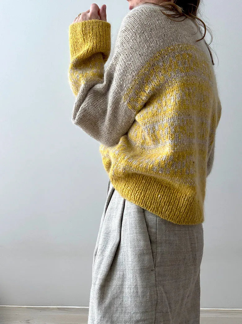Garnpakke til Johanne Loop Sweater af Other Loops - Isager Archives kollektion