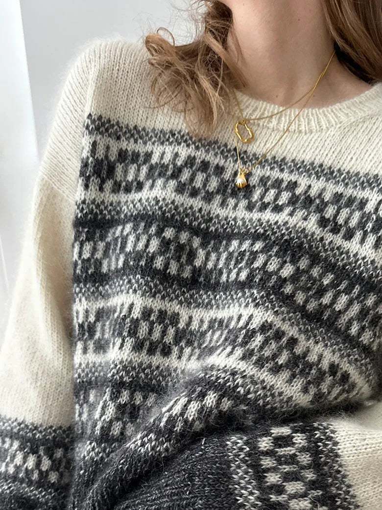 Garnpakke til Johanne Loop Sweater af Other Loops - Isager Archives kollektion