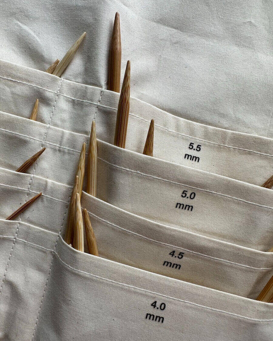 Strygemærker til Knitters Needle Cases
