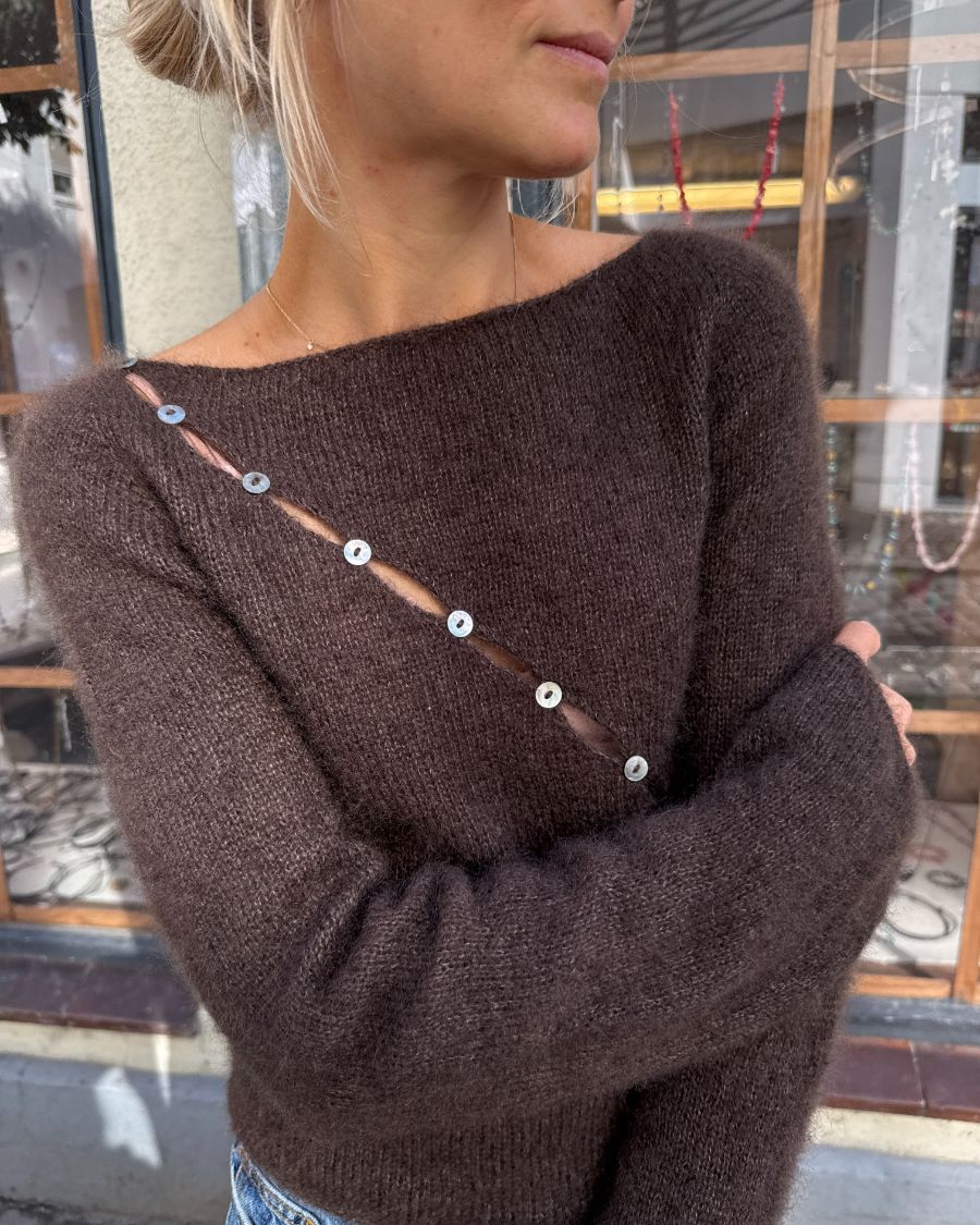 Strikkekit til Valerie Blouse af PetiteKnit