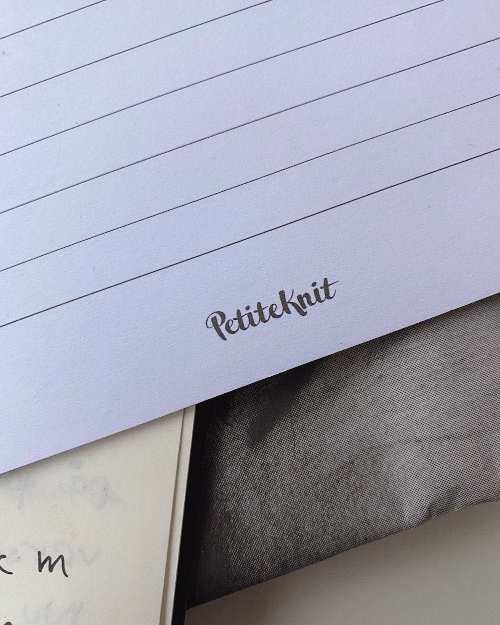 Knitting Notes blok A5