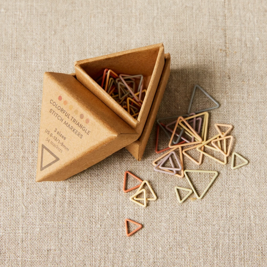 Cocoknits Triangle stitch markers maskemarkører