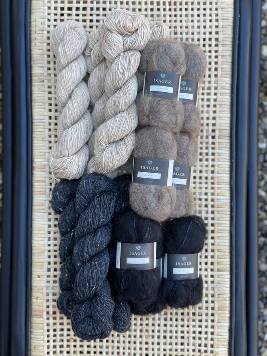 Garnpakke til Jeol Sweater af Aegyoknit