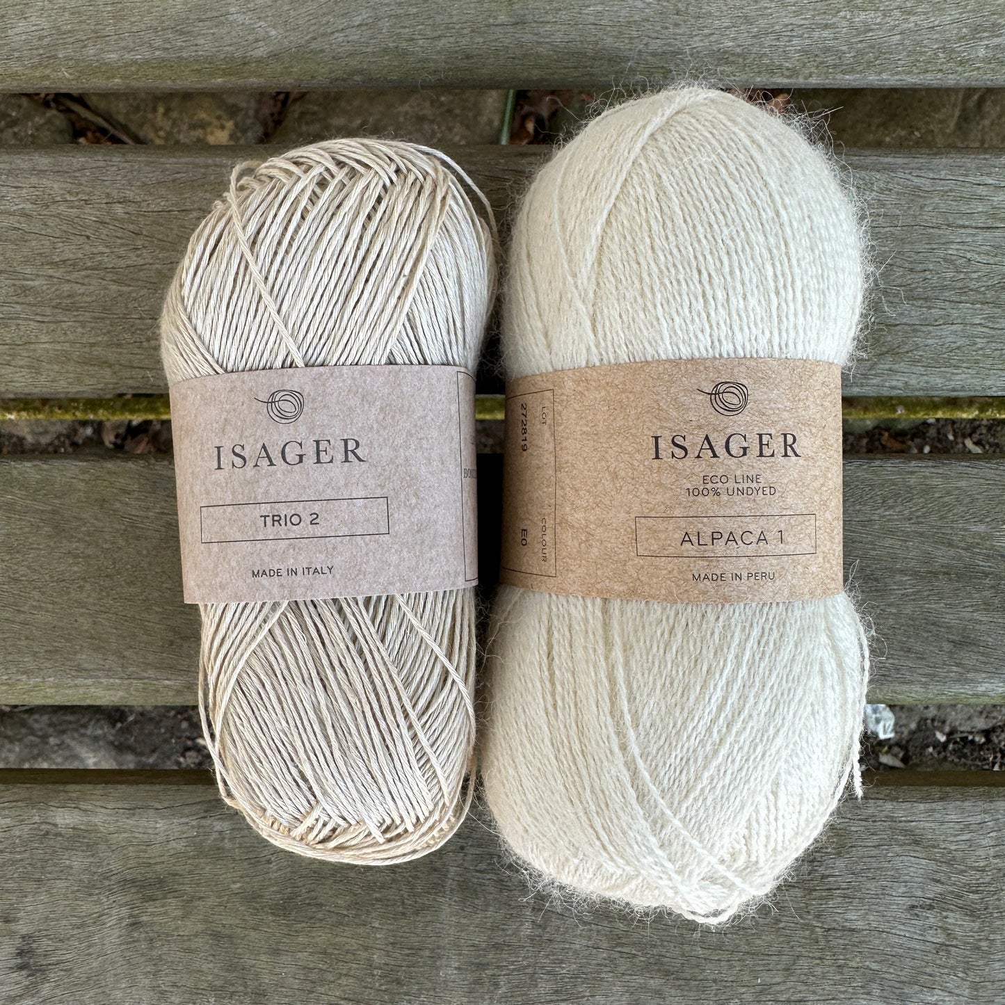 Garnpakke til Shore Tee - Isager Breeze kollektion af Anne Ventzel