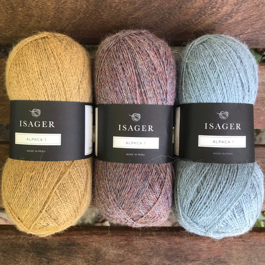 Alpaca 1  - blød og tynd følgetråd fra Isager