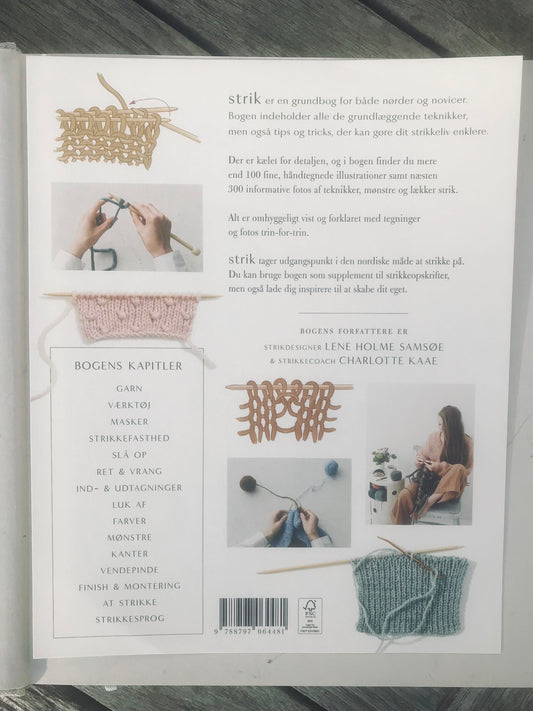 STRIK - grundbog til strikkeren fra Lene Holme Samsøe og Charlotte Kaae.