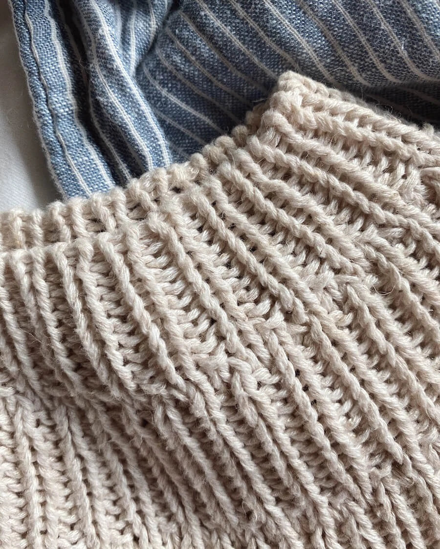 "Keep Your Knit In Shape" - Strikkeelastik fra PetiteKnit