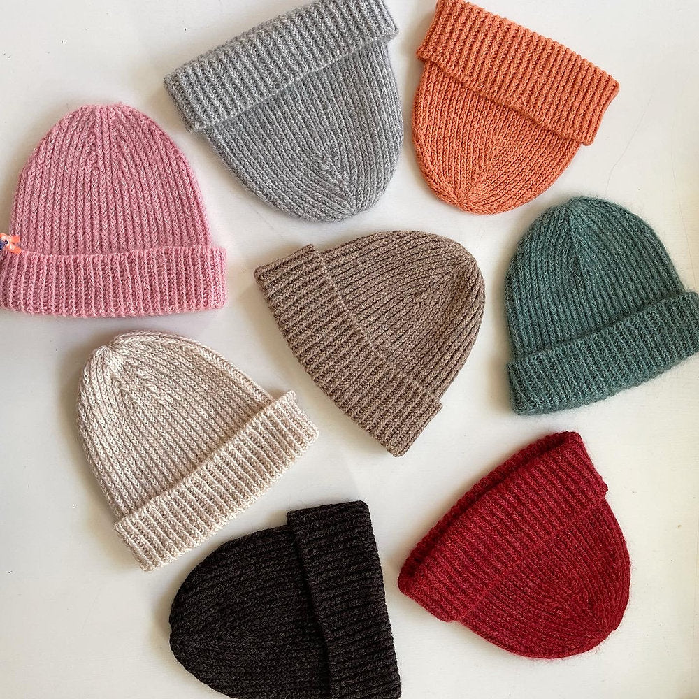 Strikkeopskrift til The Perfect Beanie af Hanne Rimmen