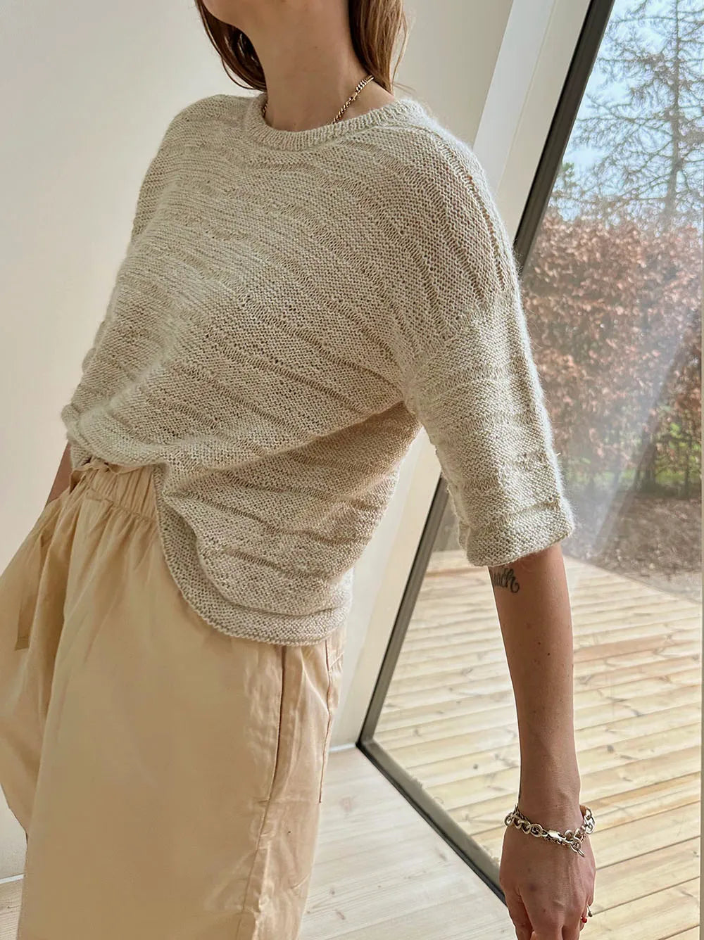 Garnpakke til Tide Loop Tee - Isager Breeze kollektion af Maja Kløvedal / Other Loops