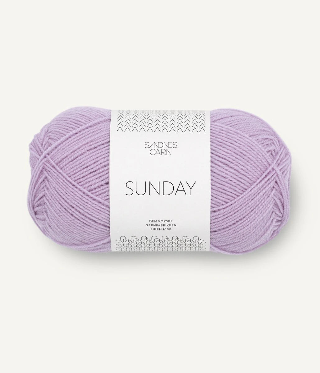 Sunday fra Sandnes  - et blødt merino uldgarn