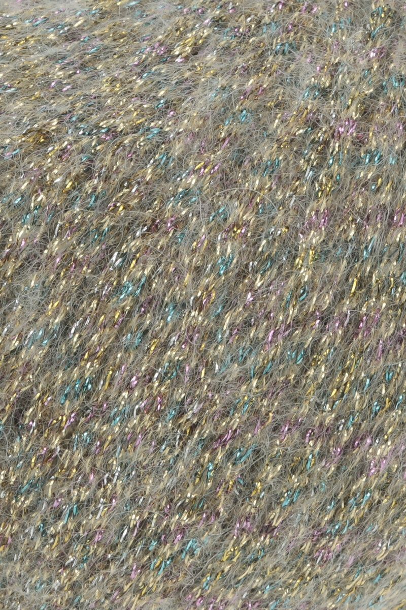 Glamour - unicorn blowyarn med glimmer fra Lang Yarns i farven 0051 (unicorn sparkle)