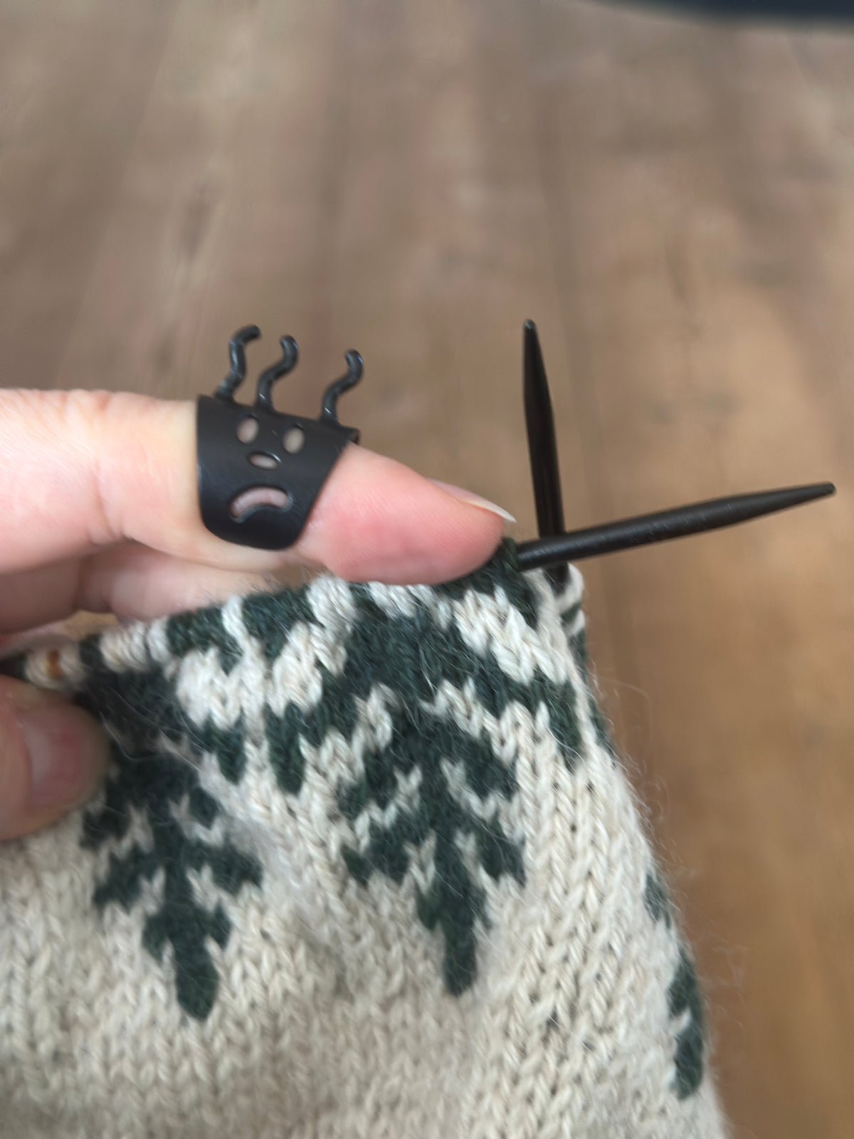 Knit Ring strikkering fra Japan