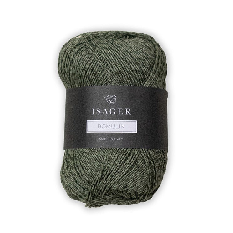 Bomulin - bomuld og hør garn fra Isager fv 43