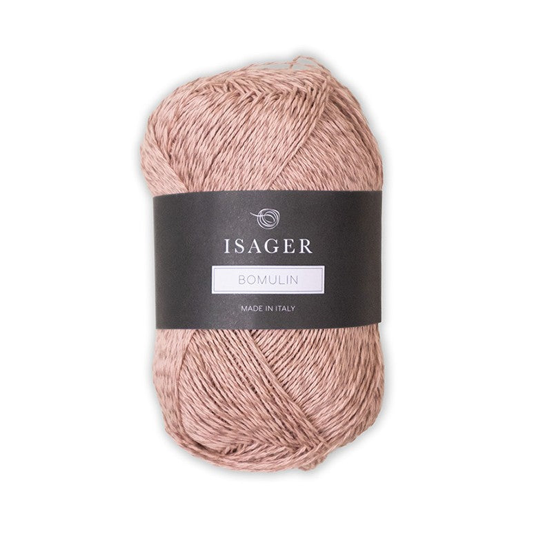 Bomulin - bomuld og hør garn fra Isager fv 62