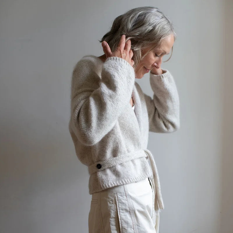 Garnpakke til Fold Wrap Cardigan af Anne Ventzel