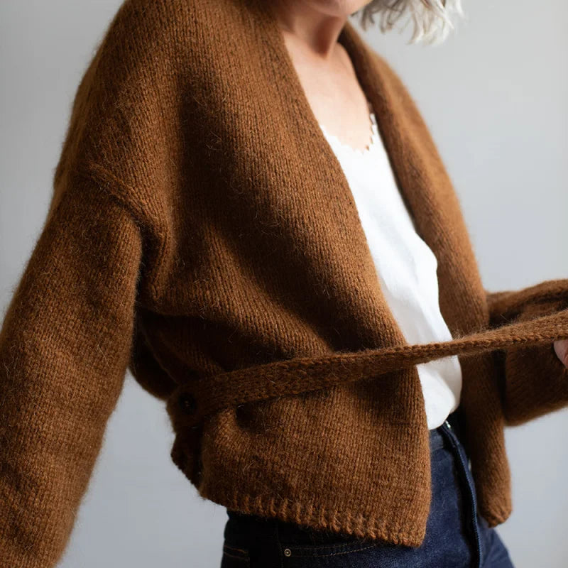Garnpakke til Fold Wrap Cardigan af Anne Ventzel