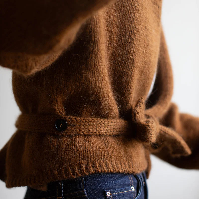 Garnpakke til Fold Wrap Cardigan af Anne Ventzel
