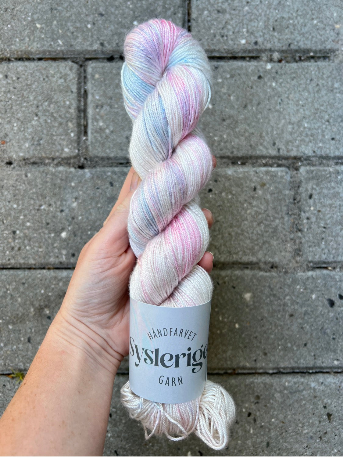 Pure Silk - håndfarvet