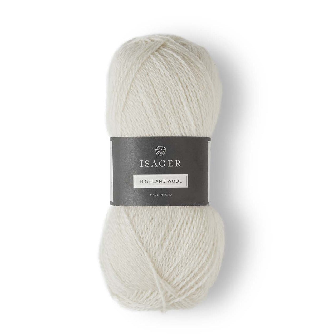Isager Highland Wool - et smukt og slidstærkt uldgarn fra Isager, der bare holder og holder.