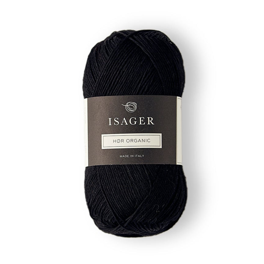 Hør organic hør garn fra isager farve ink