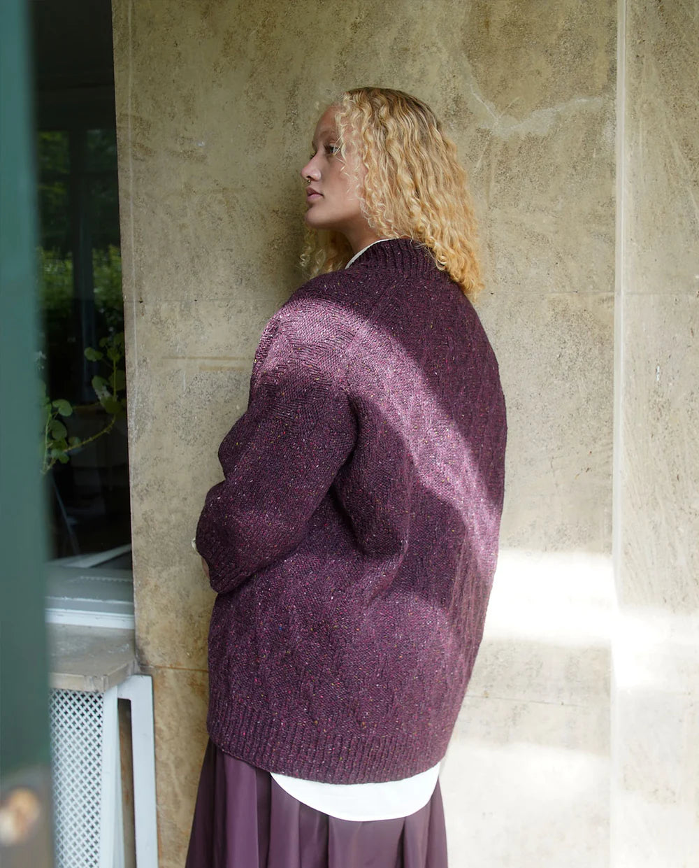 Strikkekit til Fyn Kimono fra Kit Couture - køb strikkekittet hos Knit Garden