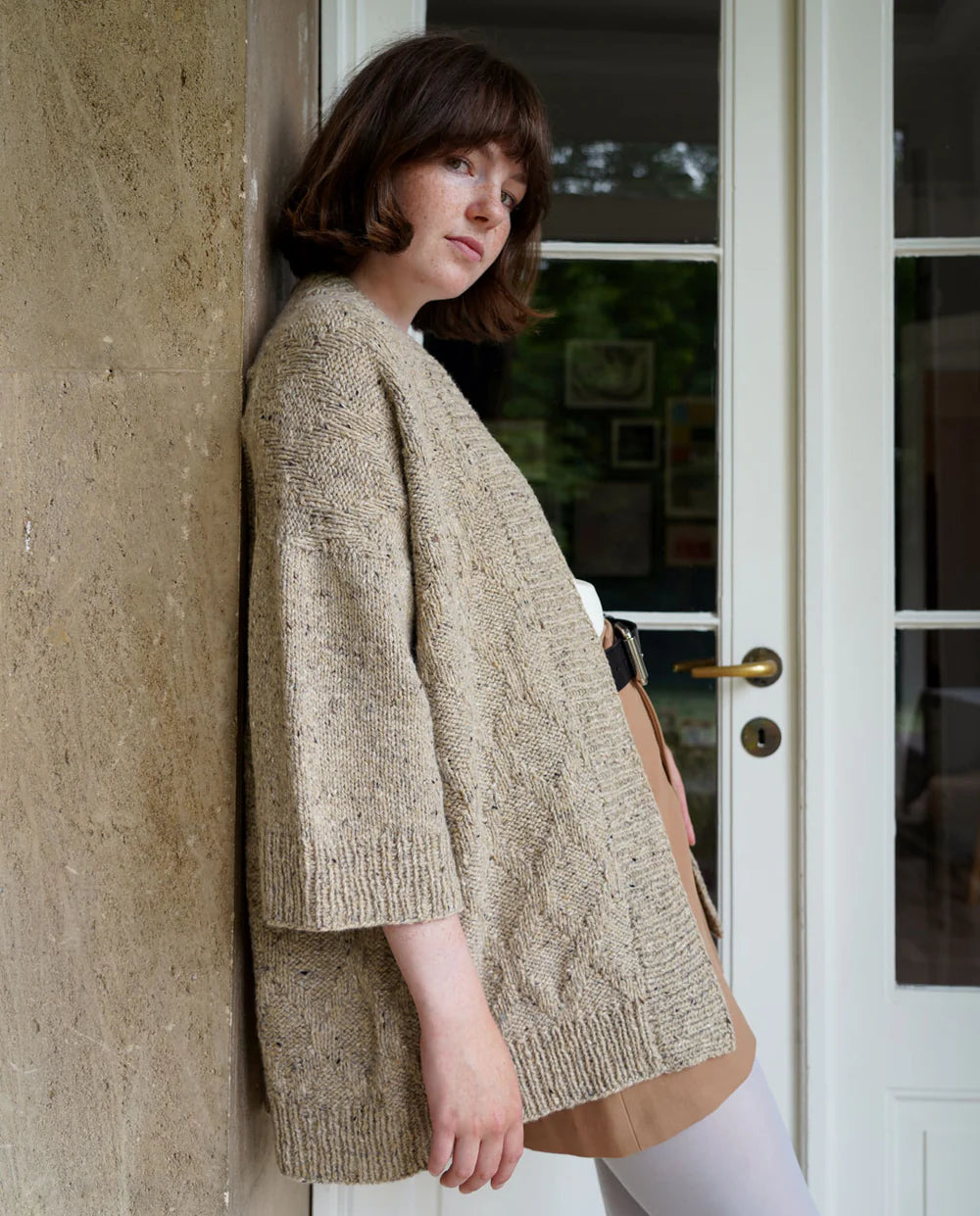 Strikkekit til Fyn Kimono fra Kit Couture - køb strikkekittet hos Knit Garden