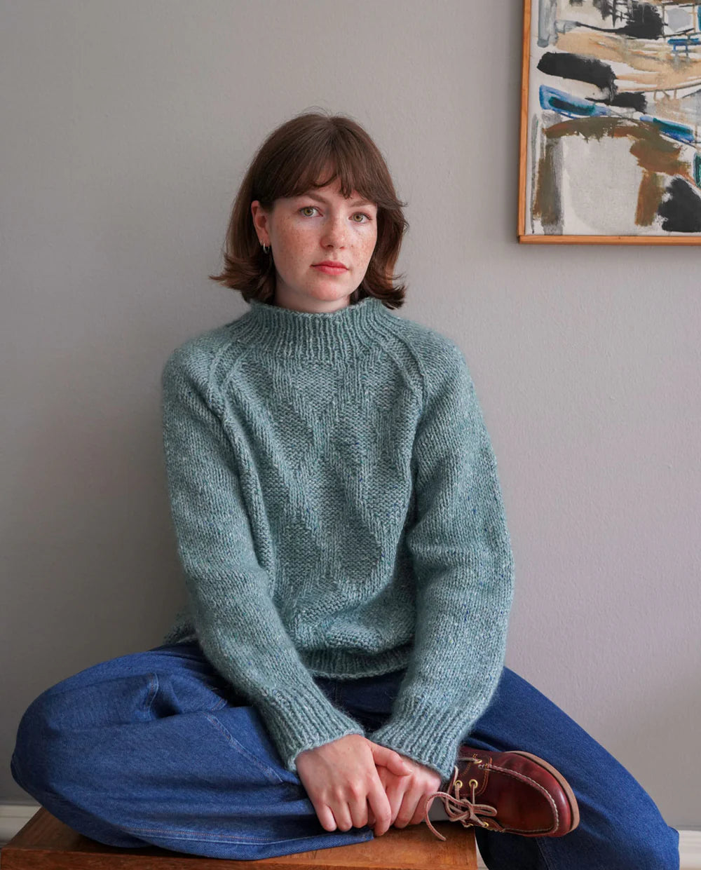 Strikkekit til Fyn Sweater fra Kit Couture - køb strikkekittet hos Knit Garden