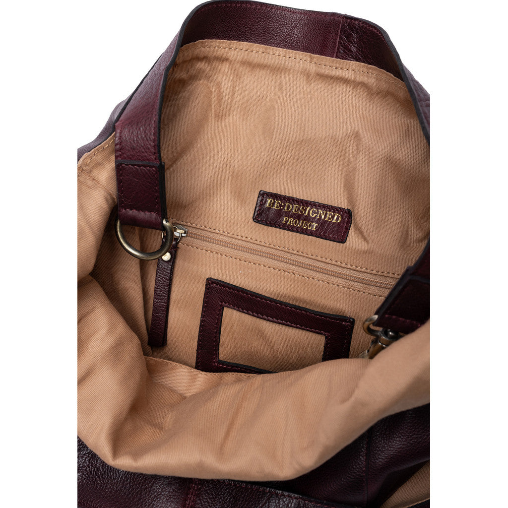 Project 101 projekttaske til dine store strikkeprojekter i Dark Cherry