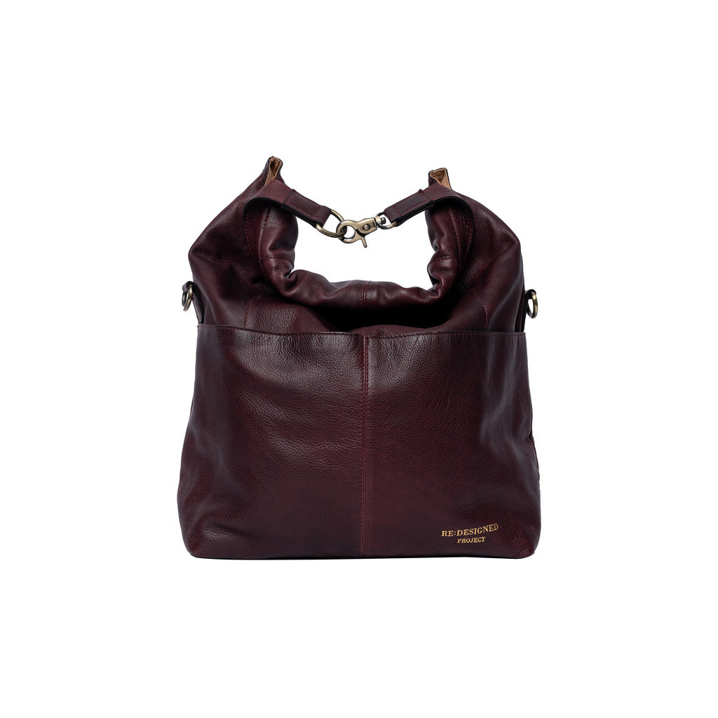 Project 101 projekttaske til dine store strikkeprojekter i Dark Cherry