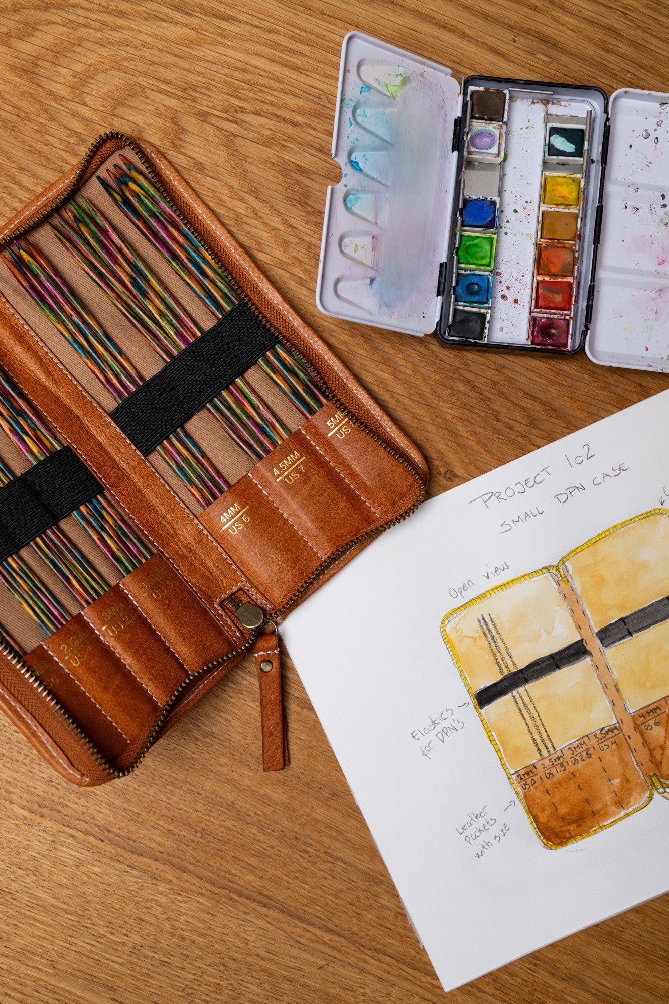 Project 102 strømpepinde etui