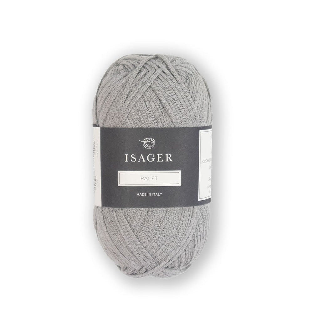 Palet fra Isager er et spændende bomuldsgarn.