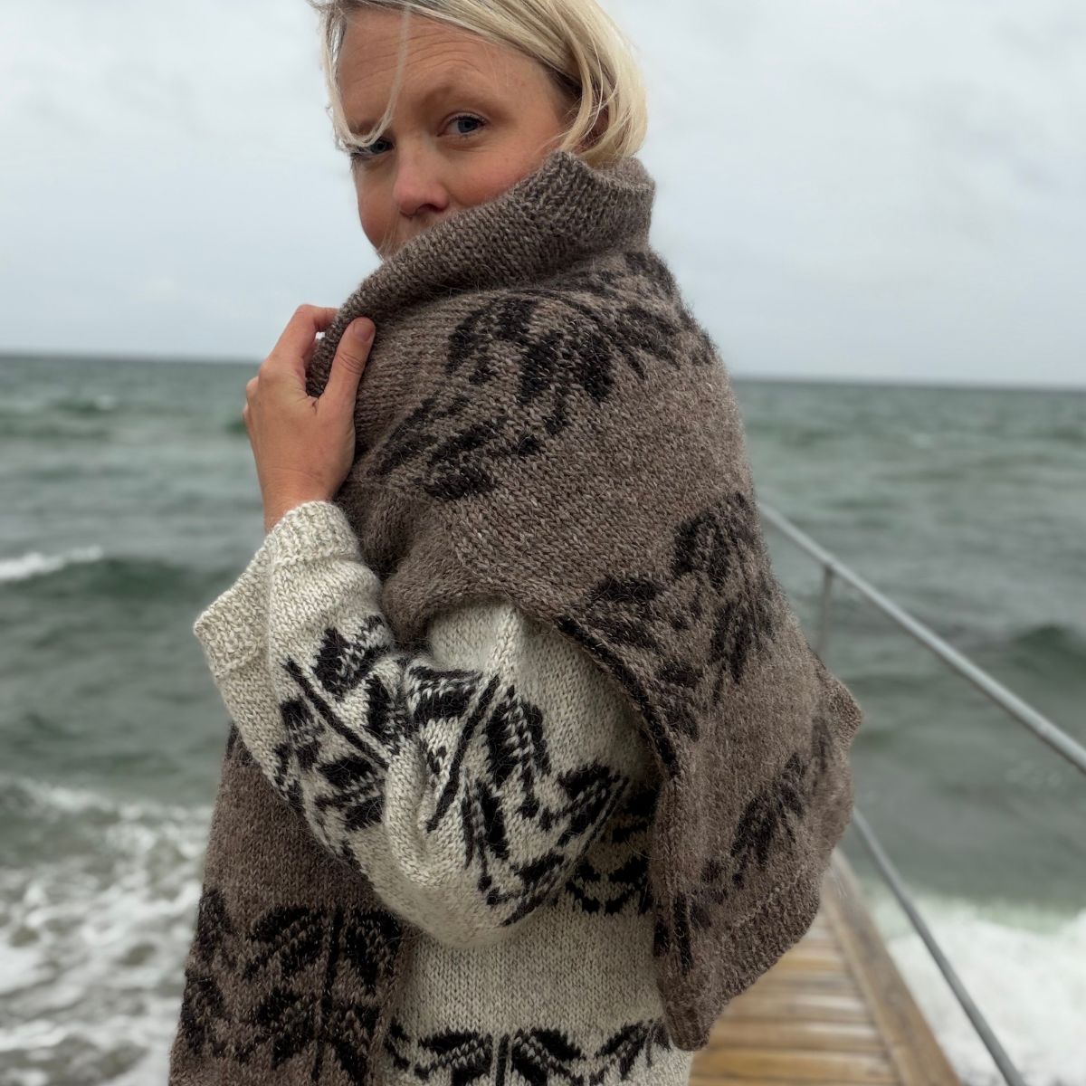 Hanne Rimmens Polstjarna Peysa strikkekit