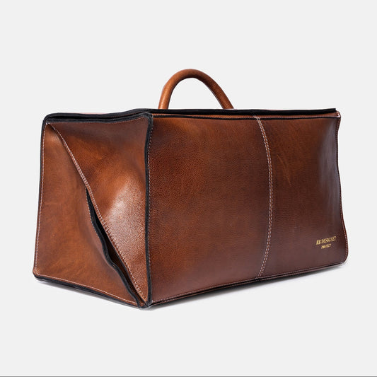 Project 115 projekttaske til dit garn og strikkeprojekt i walnut.