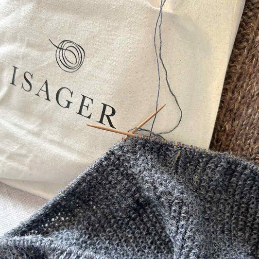Isagers projektpose med lynlås