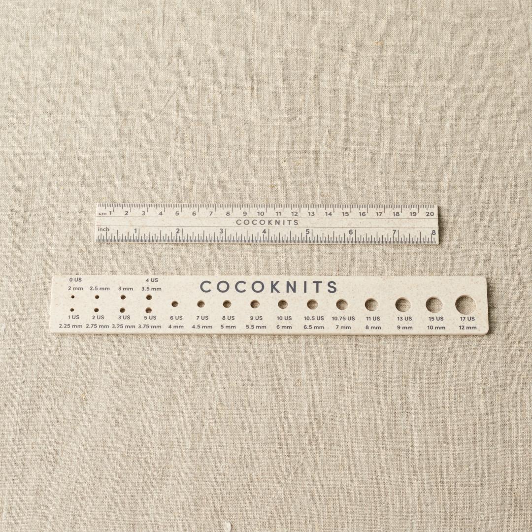 Ruler & Gauge til Maker's Board Kit - opskriftholder - fra CocoKnits