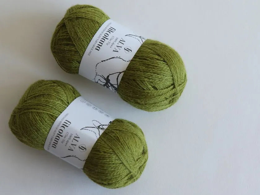 Alva - et følgegarn i alpakka fra Filcolana uden mohair