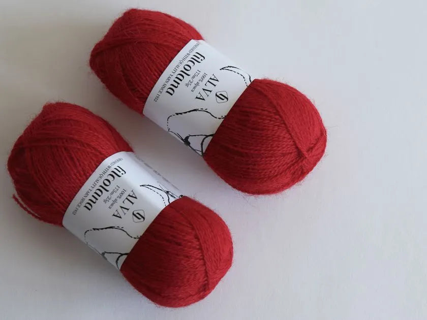 Alva - et følgegarn i alpakka fra Filcolana uden mohair