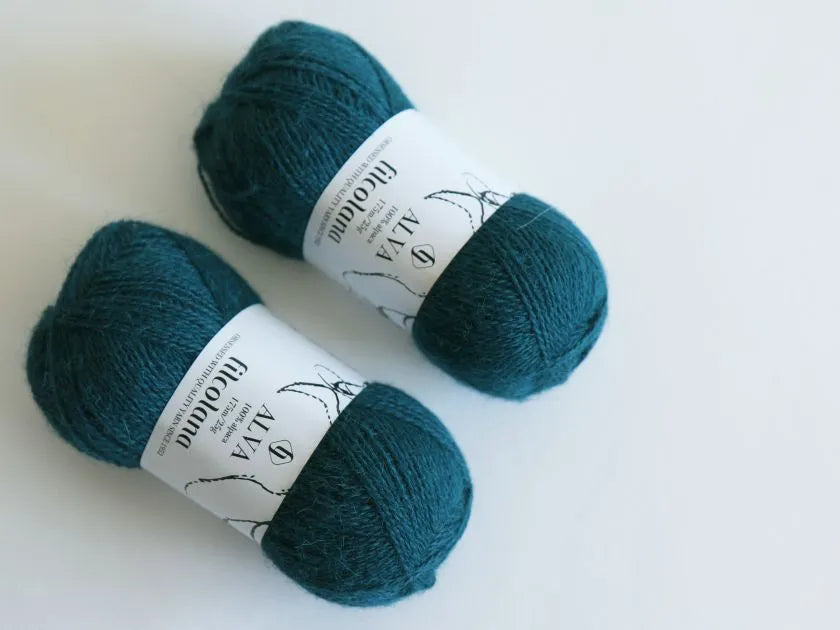 Alva - et følgegarn i alpakka fra Filcolana uden mohair