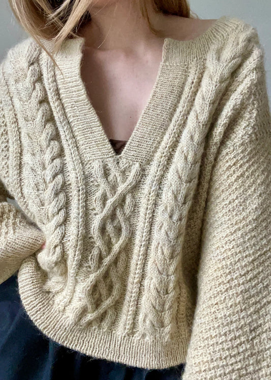 Garnpakke til Boreas Sweater af AegyoKnit