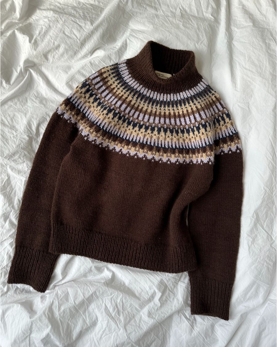 Strikkekit til Celeste Sweater fra PetiteKnit