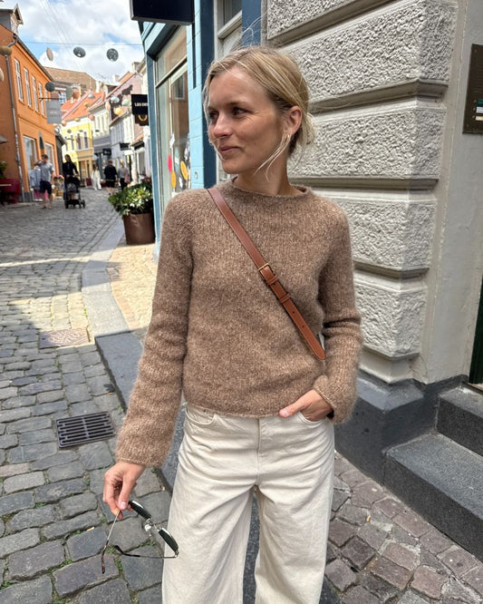 Strikkekit til Ivy Sweater i originalt garn