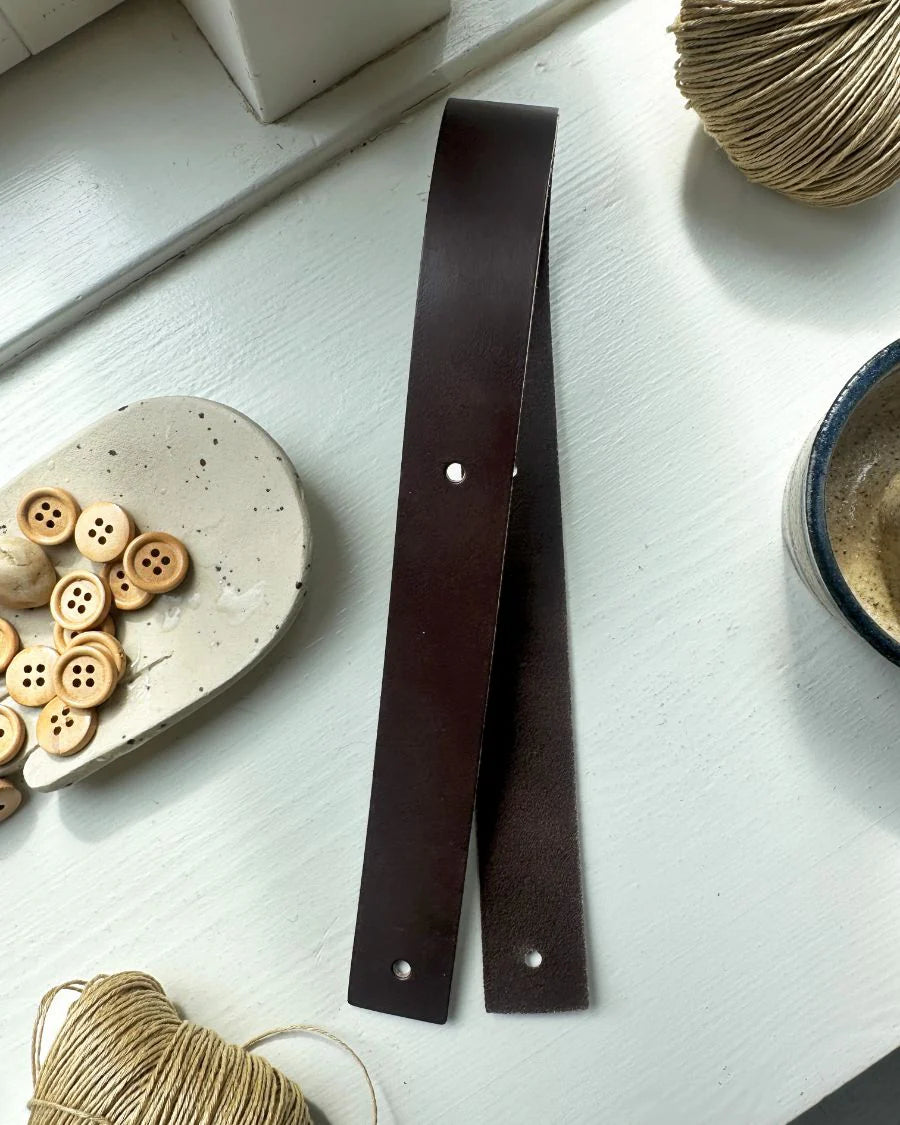 Læderrem til Juno Bag fra PetiteKnit