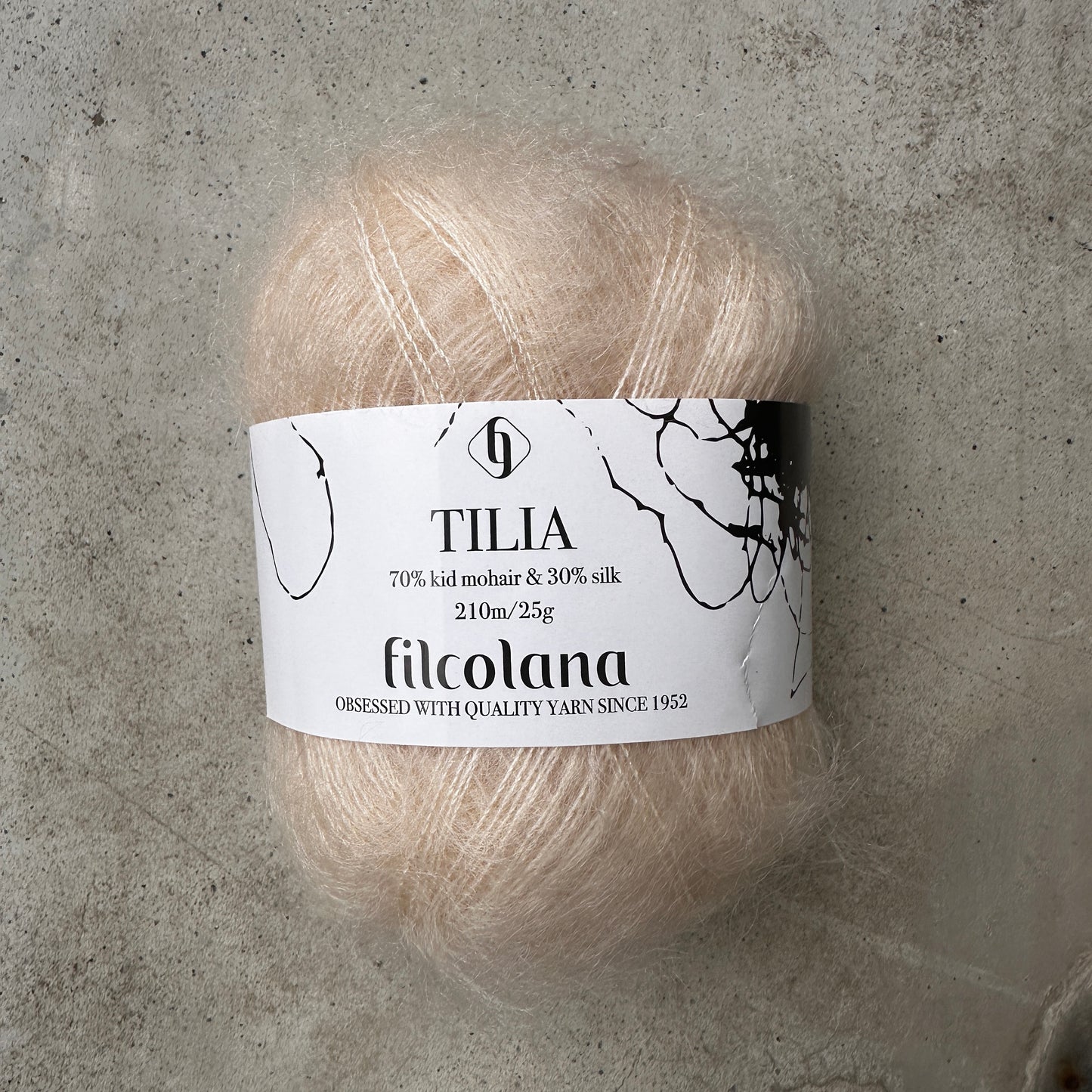 Tilia silk mohair fra Filcolana