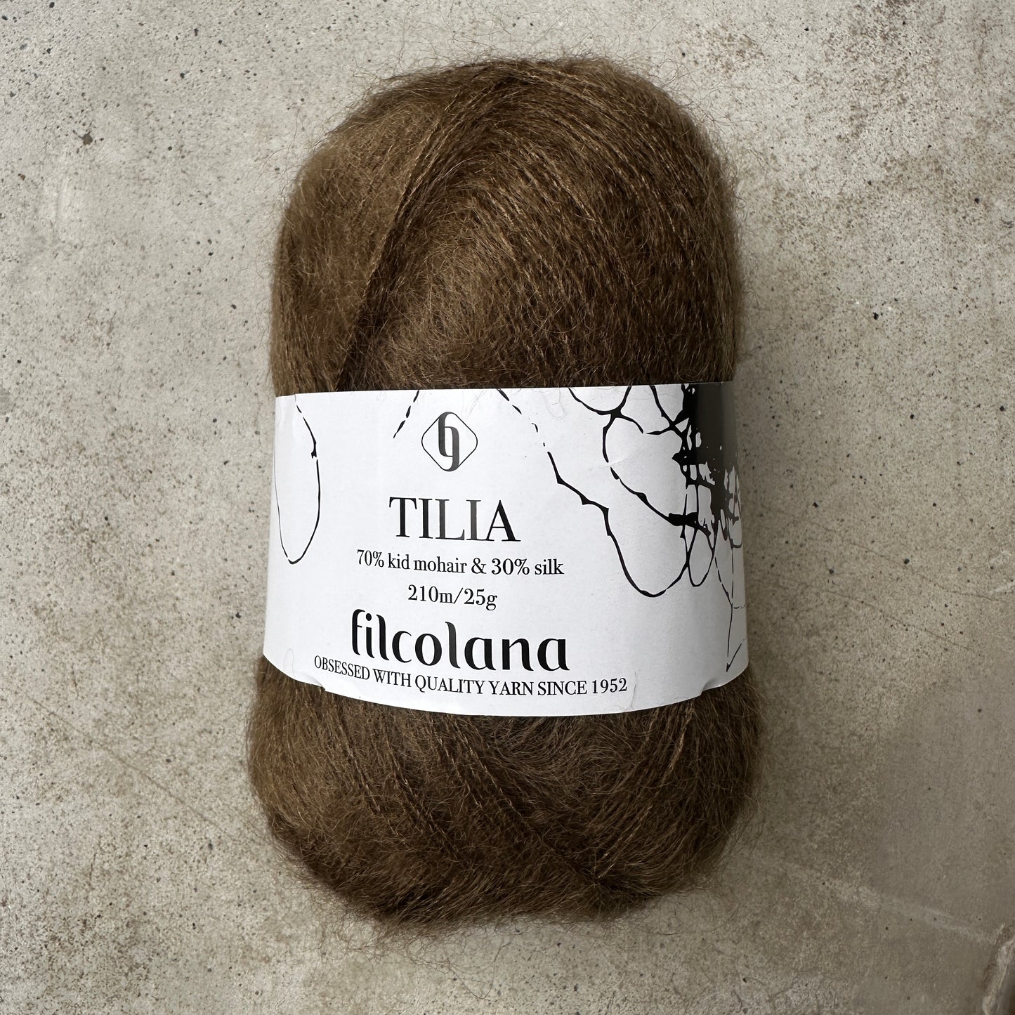 Tilia silk mohair fra Filcolana