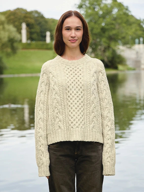 Strikkekit: Wilbur Cable Sweater