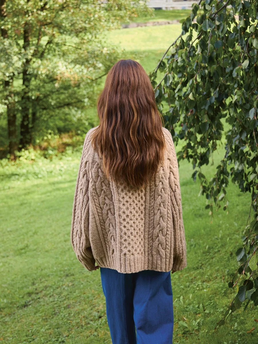 Strikkekit: Wilbur Cable Sweater