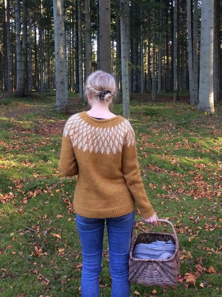 Strikkeopskrift til Prisme Sweater fra Hanne Rimmen