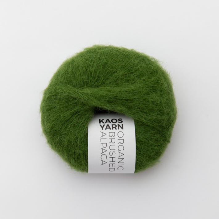 Organic Brushed Alpaca - økologisk børstet alpaka garn fra KAOS YARN