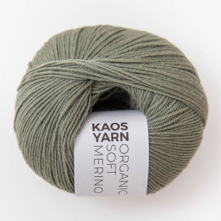 Organic Soft Merino - økologisk blødt merino uld garn fra KAOS YARN